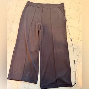 TA3 Dreamwashed Scuba Wide Leg Pant Graphite NWT Size 2X Short